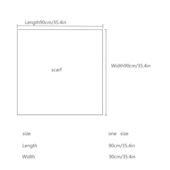 Black nautical LUXURY Square Scarf Imitation Silk Shawl wrap - Picture 3 of 3